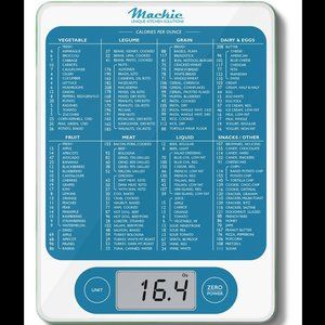 NEW Mackie C19 Precision Digital Food Scale Accurate Kitchen Calorie Counter